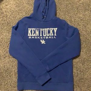 Blue Oversized Long Sleeve Hoodie